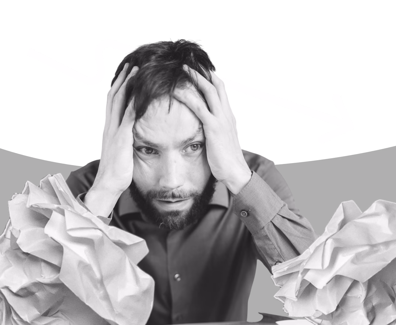 Stressed admin managing academy approvals