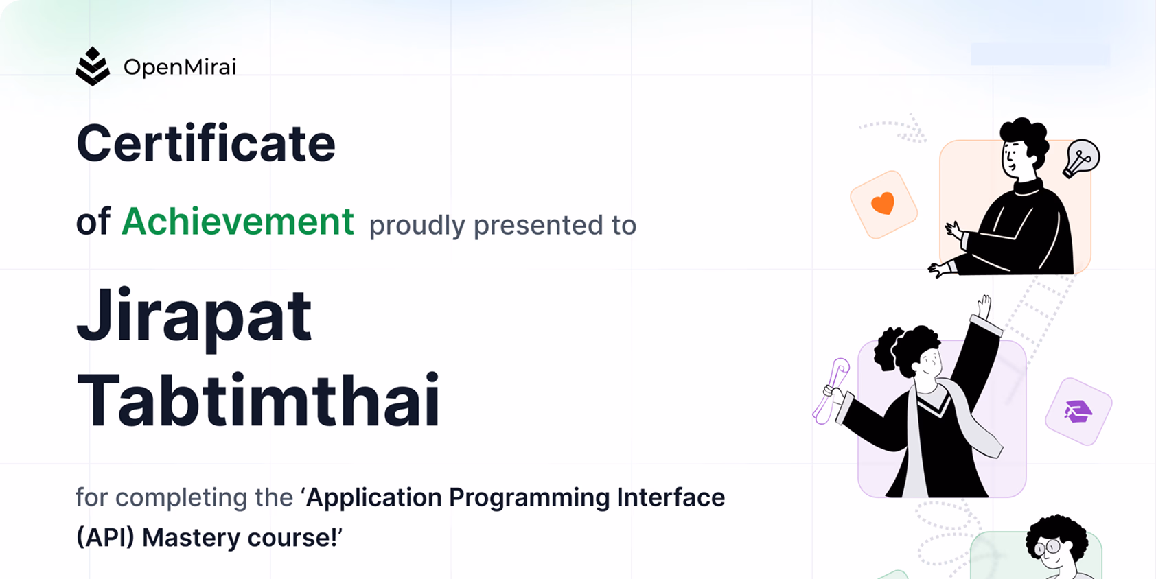 Automated coaching certificate preview