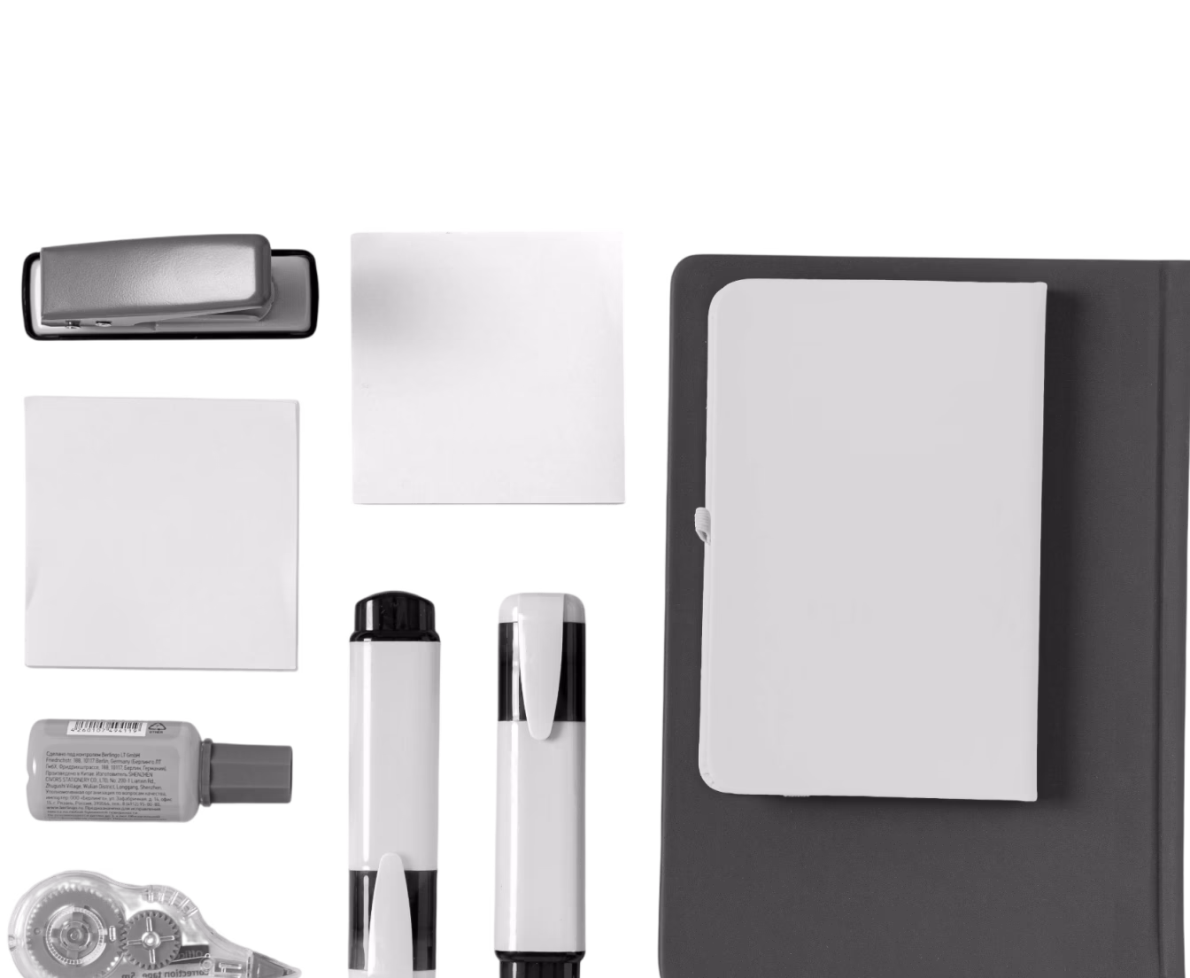Coaching resources and notebooks arranged on a desk