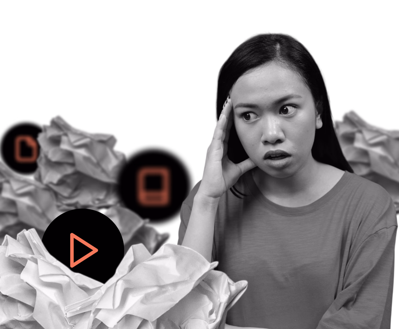 Tutor dealing with scattered files and videos