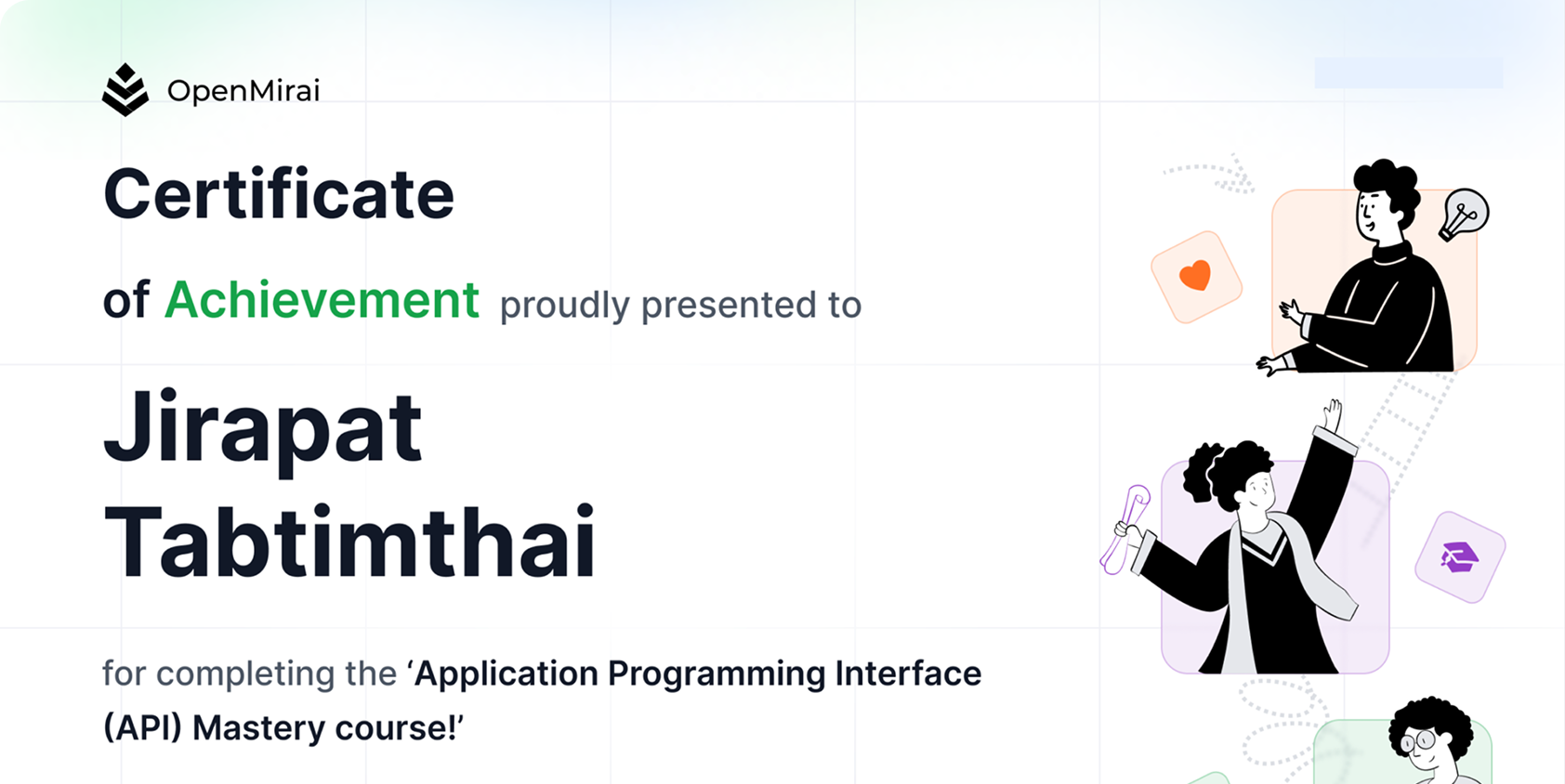 Automated coaching certificate preview